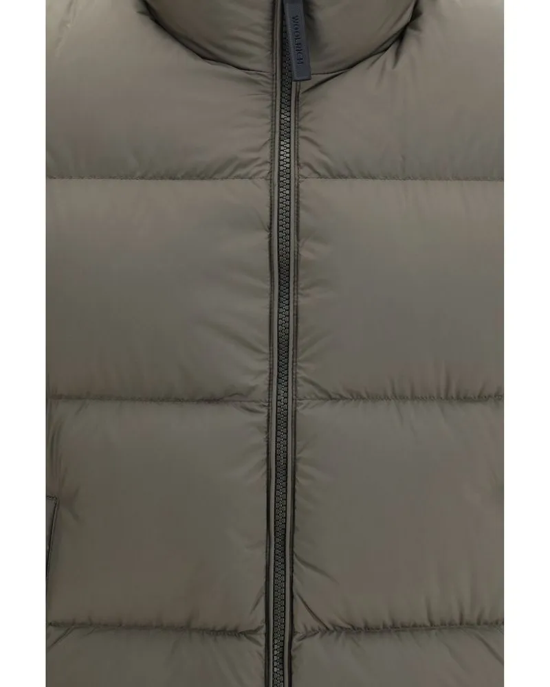 Woolrich Cloud Eagle Down Jacket — Gray Gray