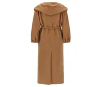 Camel Wool Coat — Brown