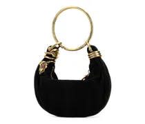 Women's Hobo Shoulder Black Suede