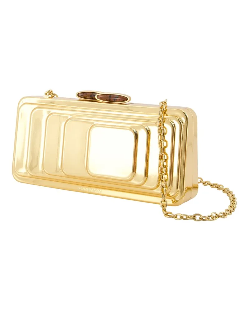 Zimmermann Alight Clutch — Gold Gold