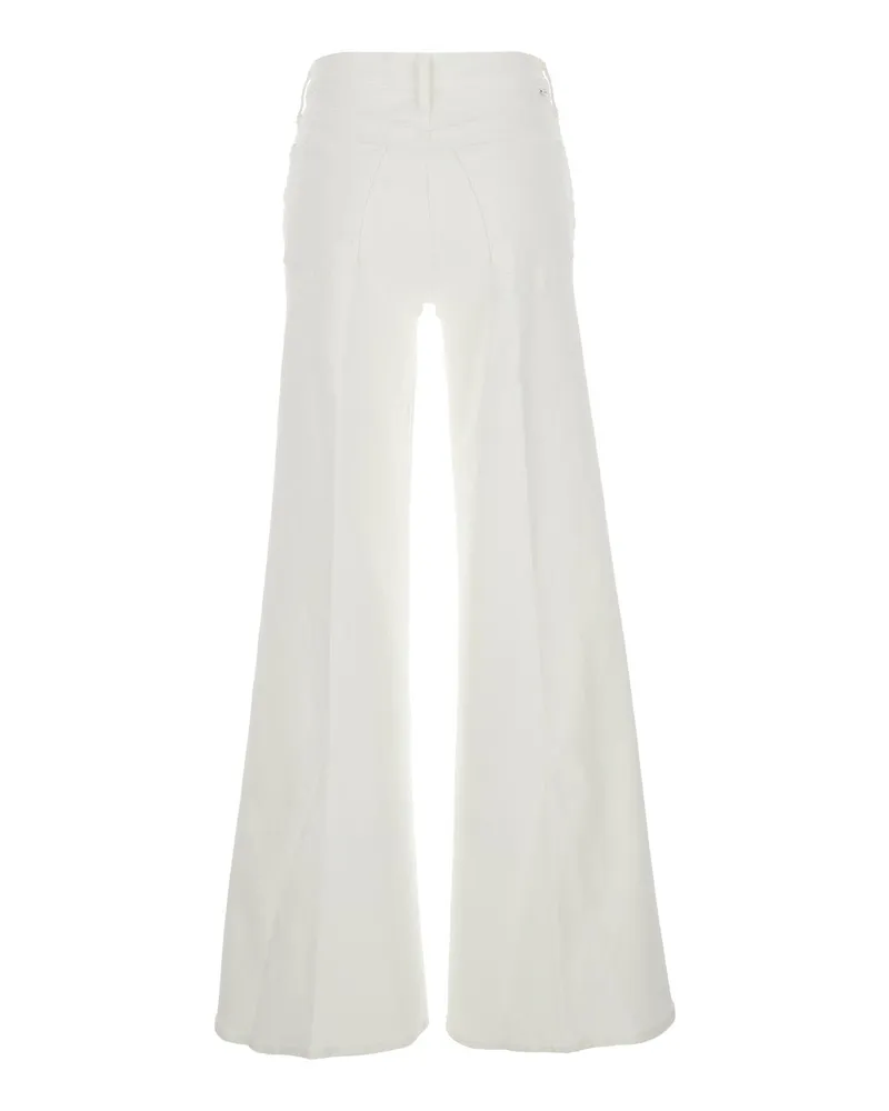 Mother Women's Jeans The Twister Sneak White White