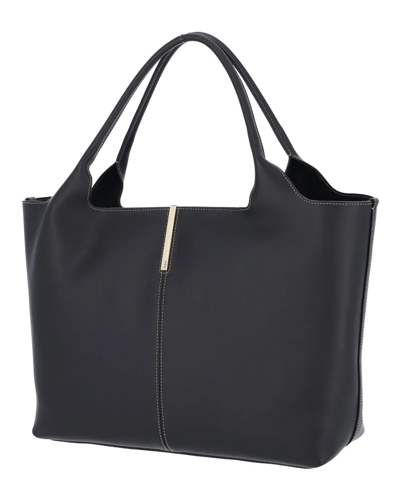 TOD'S Women's Bags Black Calf Leather Black