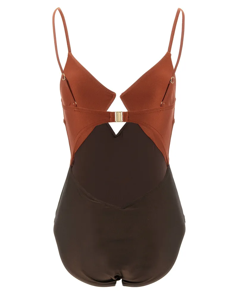 Zimmermann Women's Brown Polyamide One-Piece Swimsuit Clothing Brown