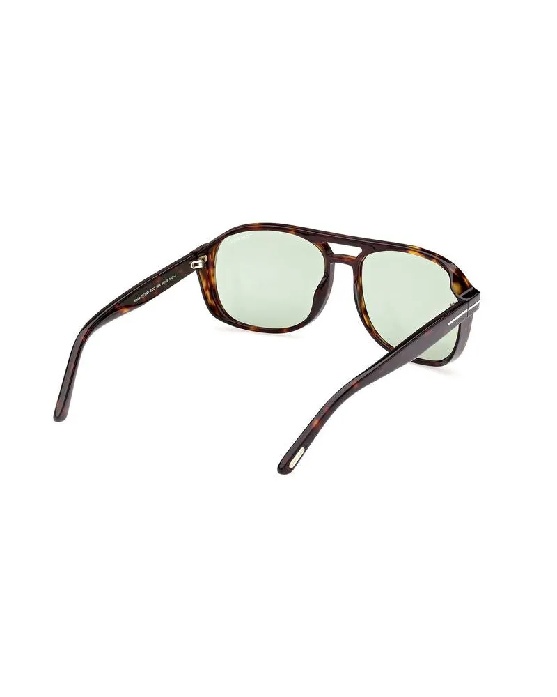 Tom Ford Men's Sunglasses Green-Havana Acetate Eyewear - Green/havana Green