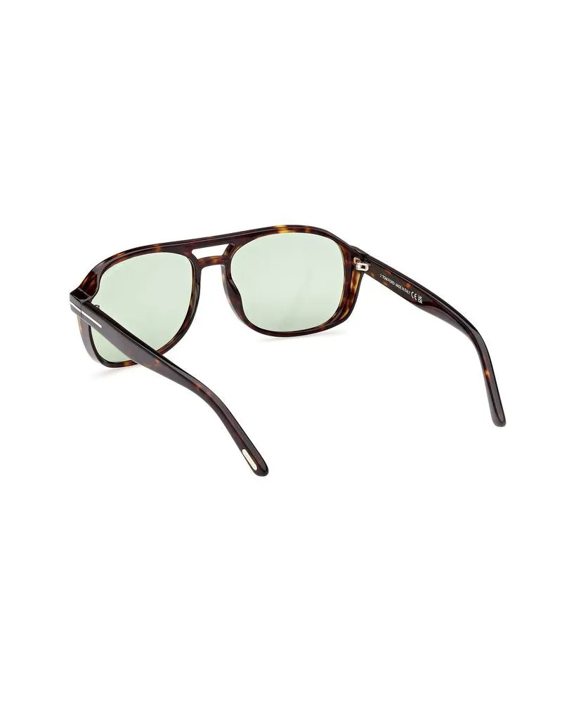 Tom Ford Men's Sunglasses Green-Havana Acetate Eyewear - Green/havana Green