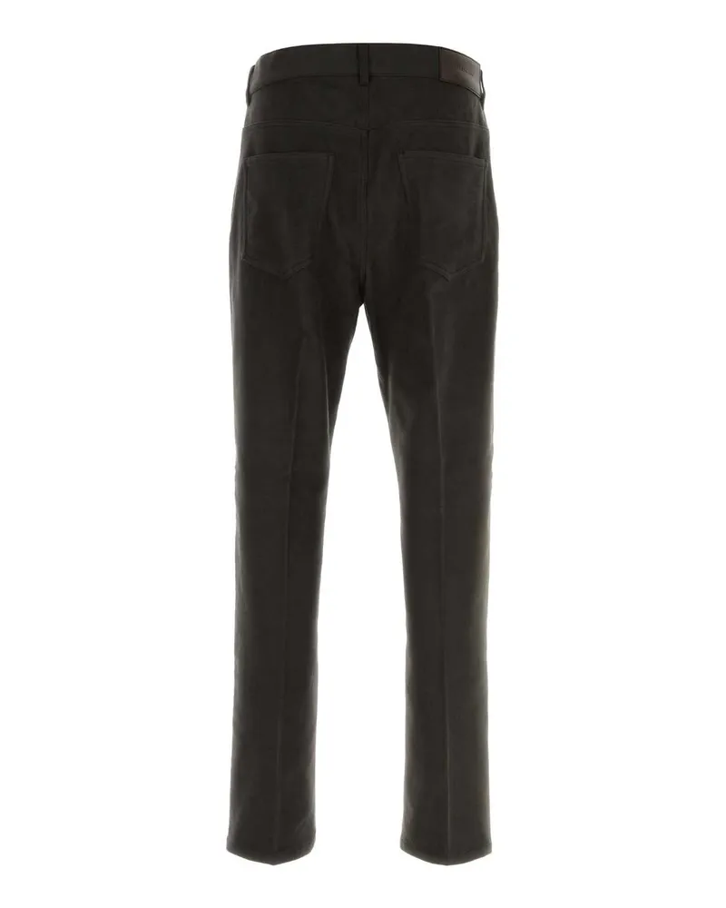 Ferragamo Darkchocolate Trousers — Brown Brown