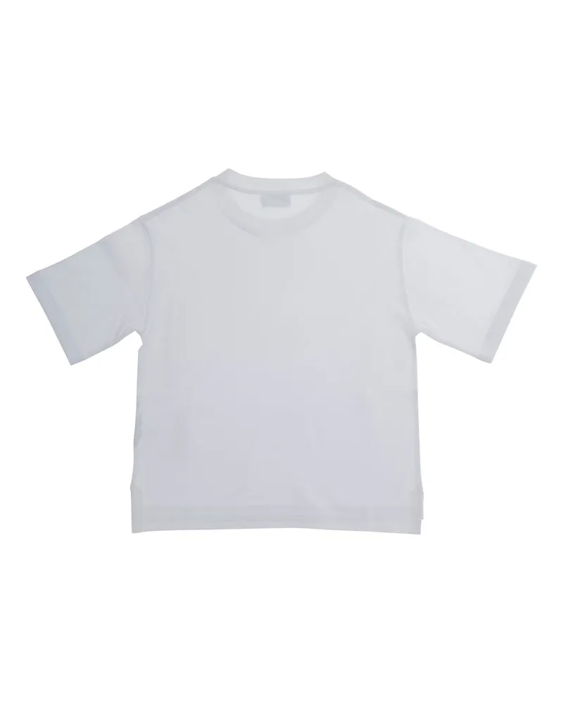 Gucci Logo-Print Cotton T-Shirt — White White