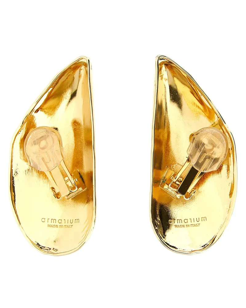 ARMARIUM Mussel Shell Earrings — Gold Gold