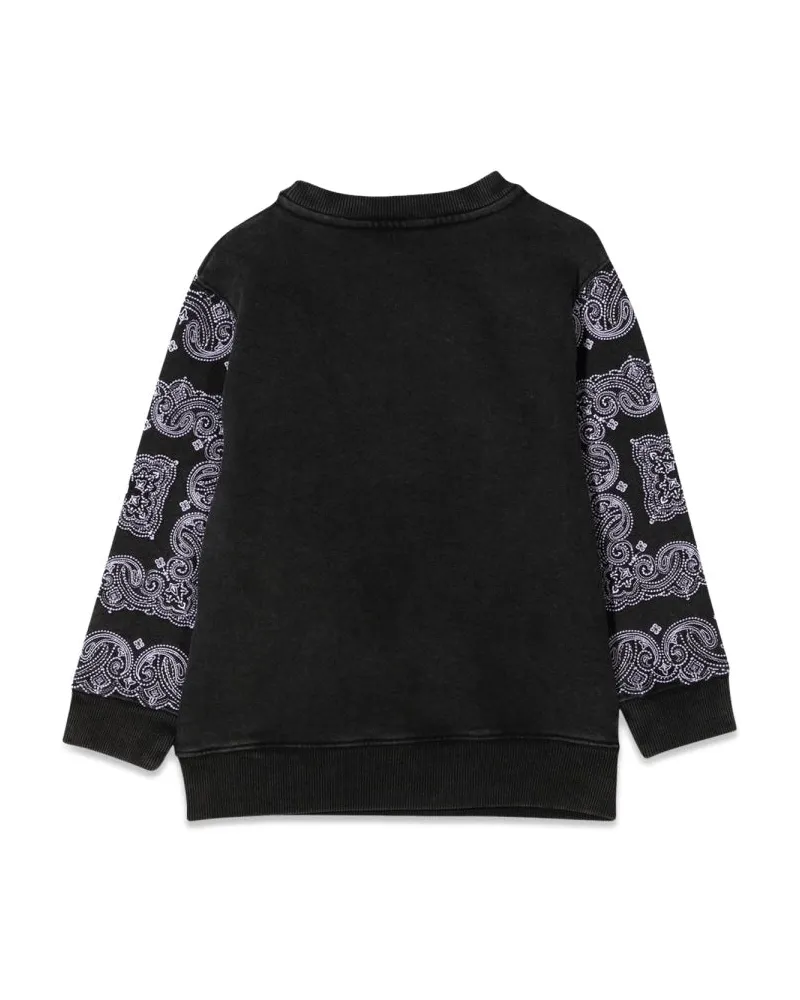 Givenchy Logo Print Sweatshirt — Black Black