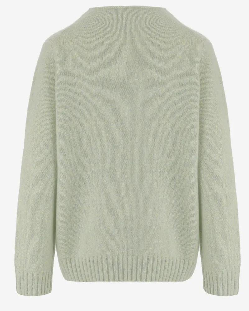 arch4 Women's Sweater Cashmere Blend Light Green Green