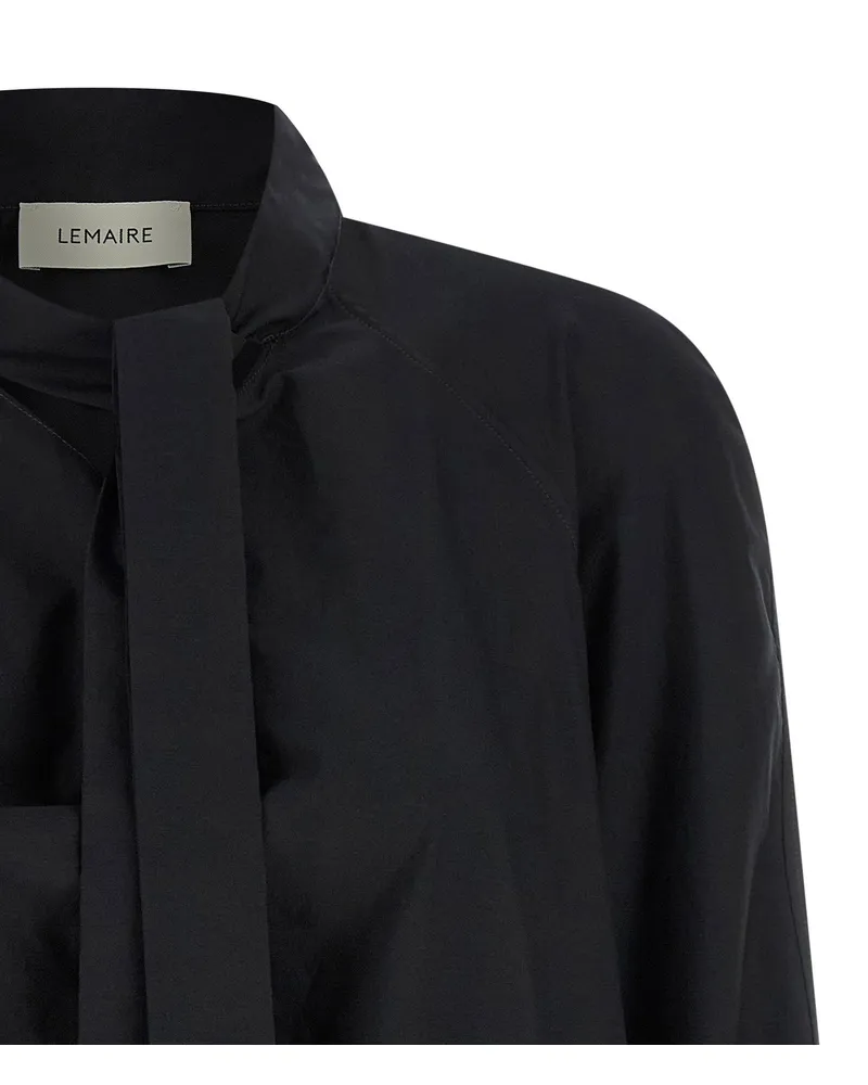 Christophe Lemaire Ascot Blouse — Black Black