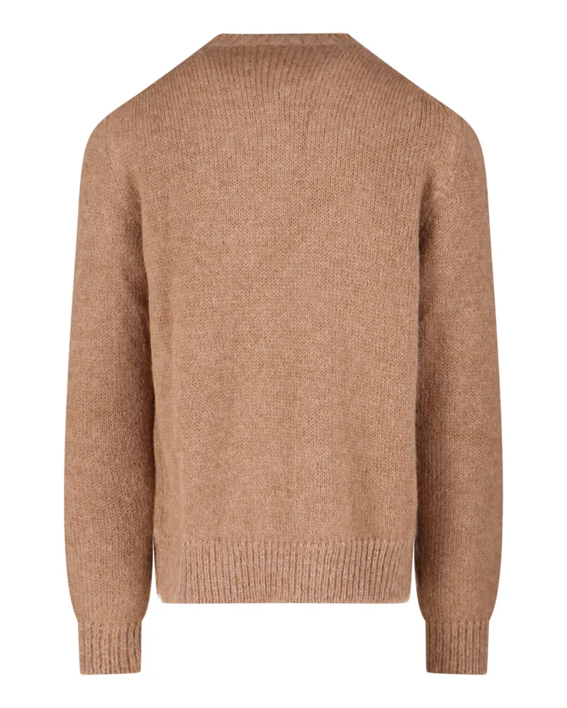 Jil Sander Men's Sweaters Beige Alpaca Beige