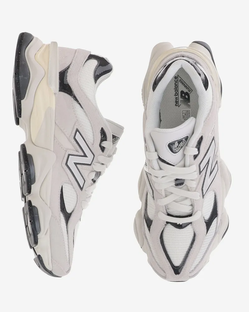 New Balance Unisex Sneakers 9060 Multicolour Suede-Mesh Trainers Suede/mesh Multicolor