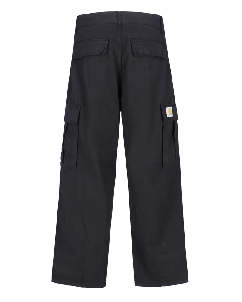 Carhartt WIP Men's Trousers Black Organic Cotton Black