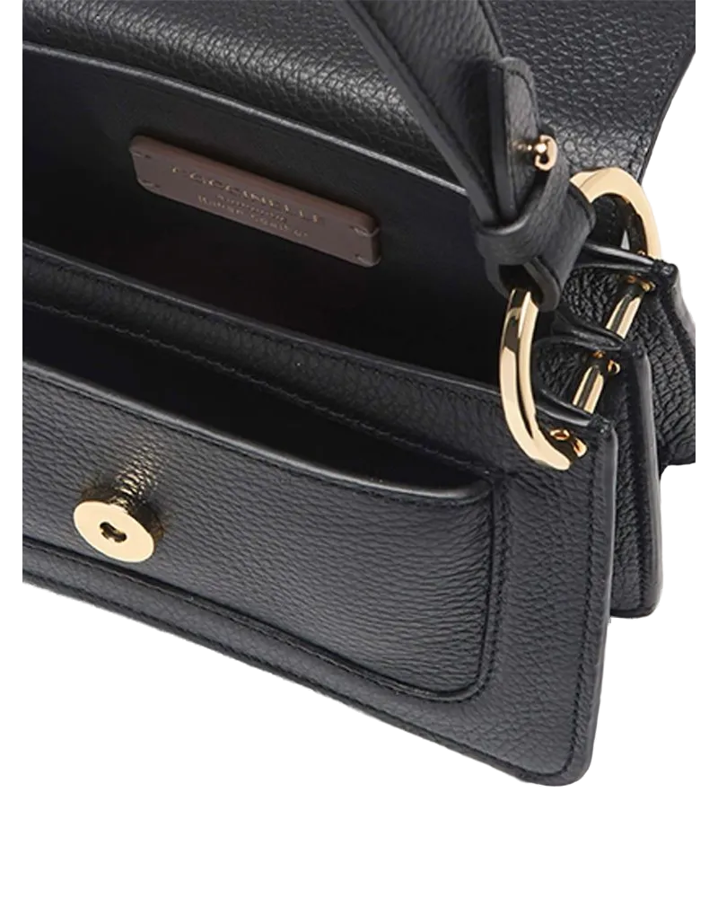 Coccinelle Women's Handbag Black Cowhide Bags - Handbags Black