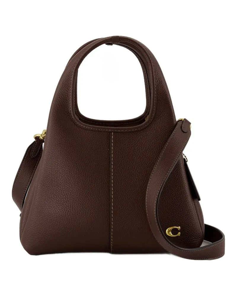 Coach Women's Lana 23 Shoulder Bag -  Leather Brown Cowhide Shoulder-Hobo-Bags Brown
