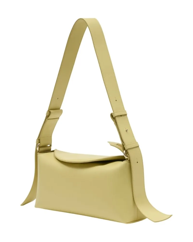 Erdem Women's Bloom East West Bag -  Leather Yellow Calfskin Handbags-Purses Yellow