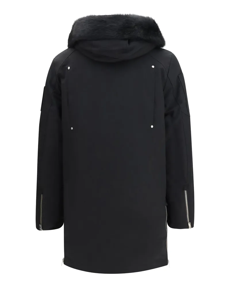 Moose Knuckles Down Parka — Black Black