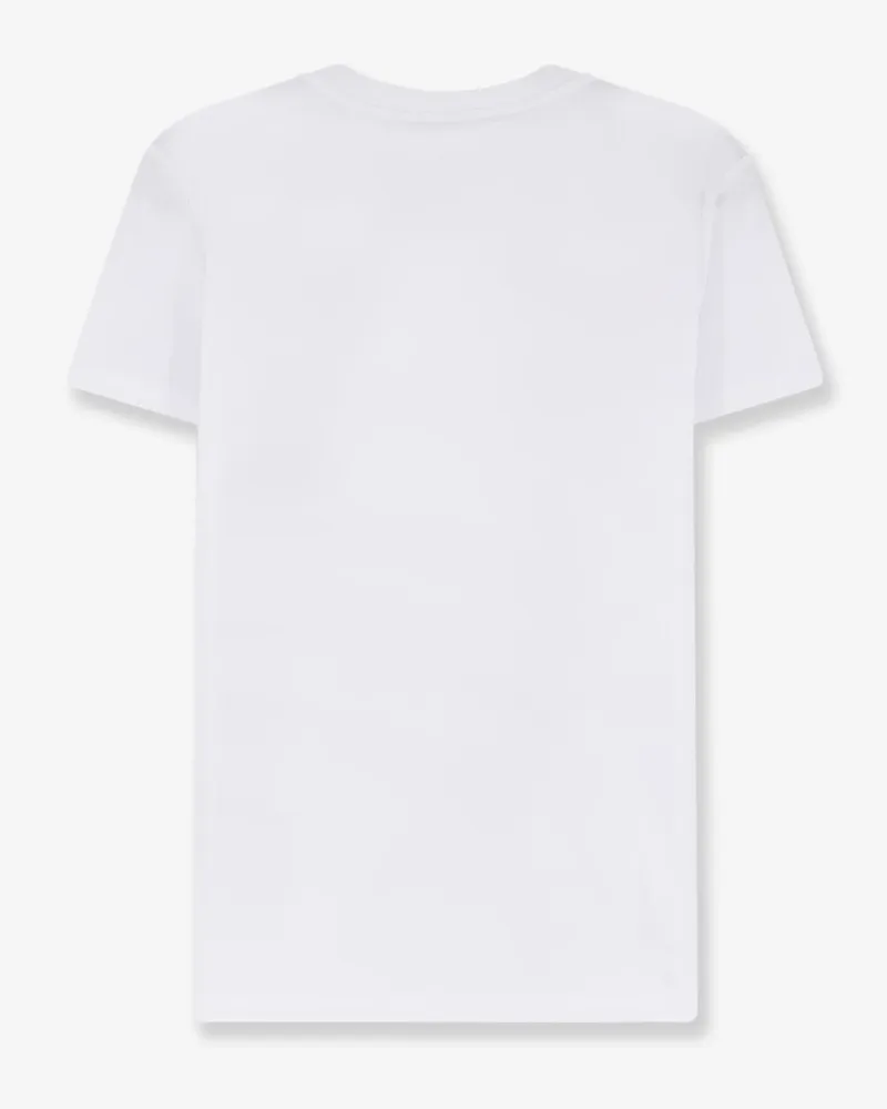 Max Mara Women's T-Shirt Mxmgiovane White Cotton T-Shirts & Jerseys White