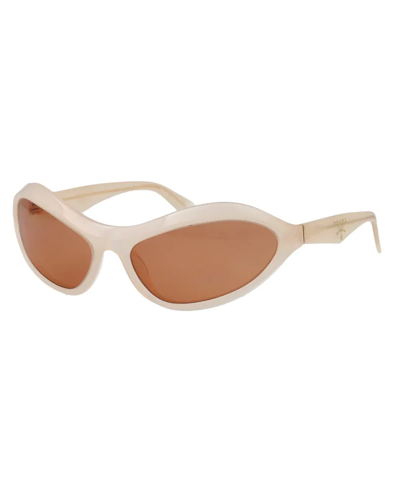 Prada Women's Sunglasses Opal Milk Acetate Beige