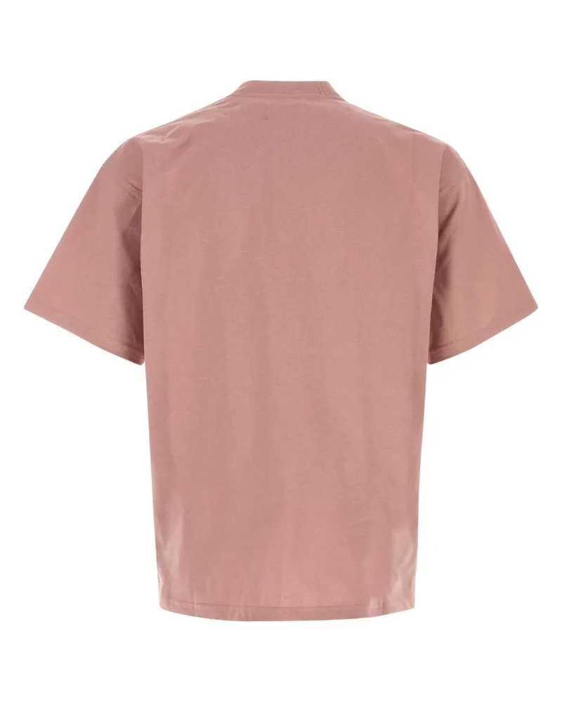 Magliano Men's Dark Pink Cotton T-Shirt 16_rose Exterior Pink
