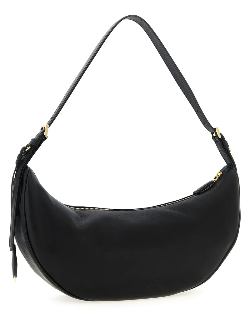 Prada Women's Black Calfskin Shoulder Bag Black