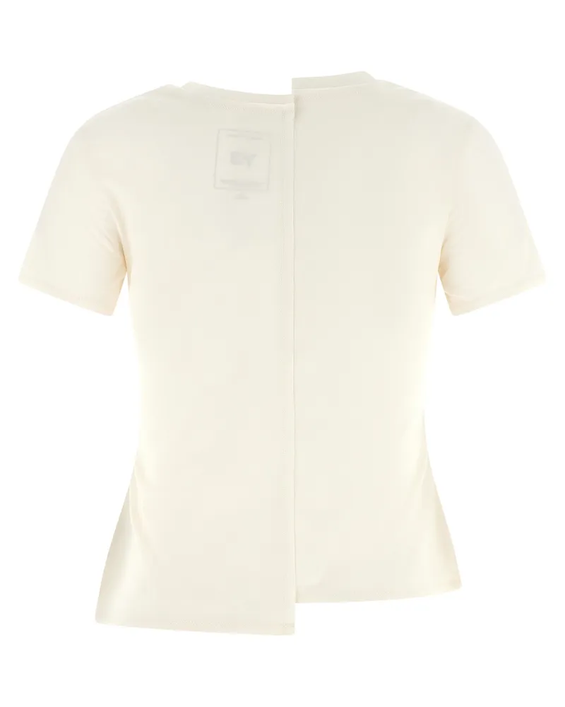Y-3 Women's White Cotton Sportswear Clothing White