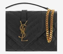 Envelope Shoulder Bag — Black