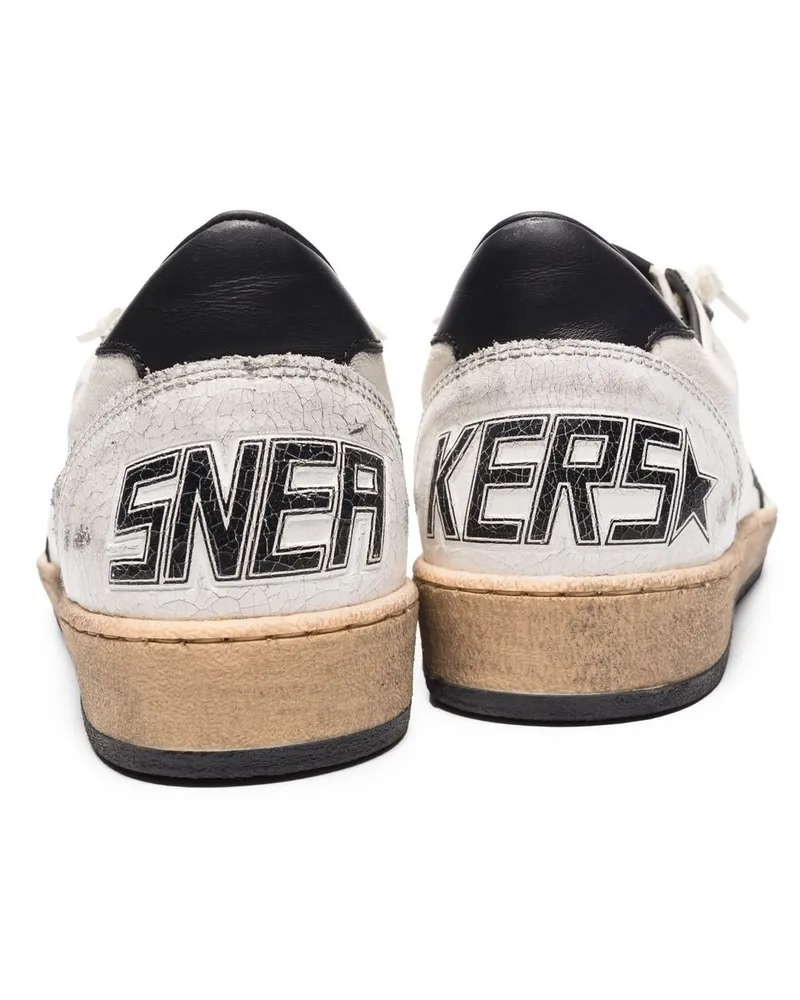 Golden Goose Ball Star Sneaker — White White