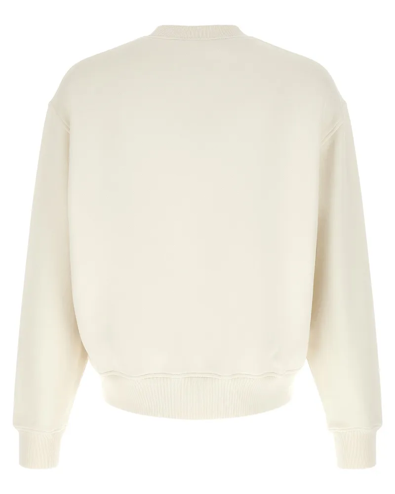 Palm Angels Men's White Cotton Sweatshirt Clothing White