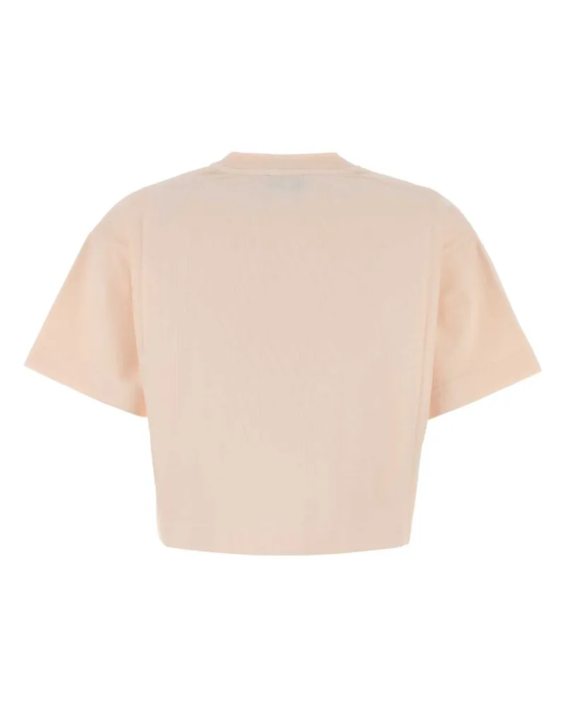 AUTRY Women's Pastel Pink Cotton T-Shirt I8oe Pink