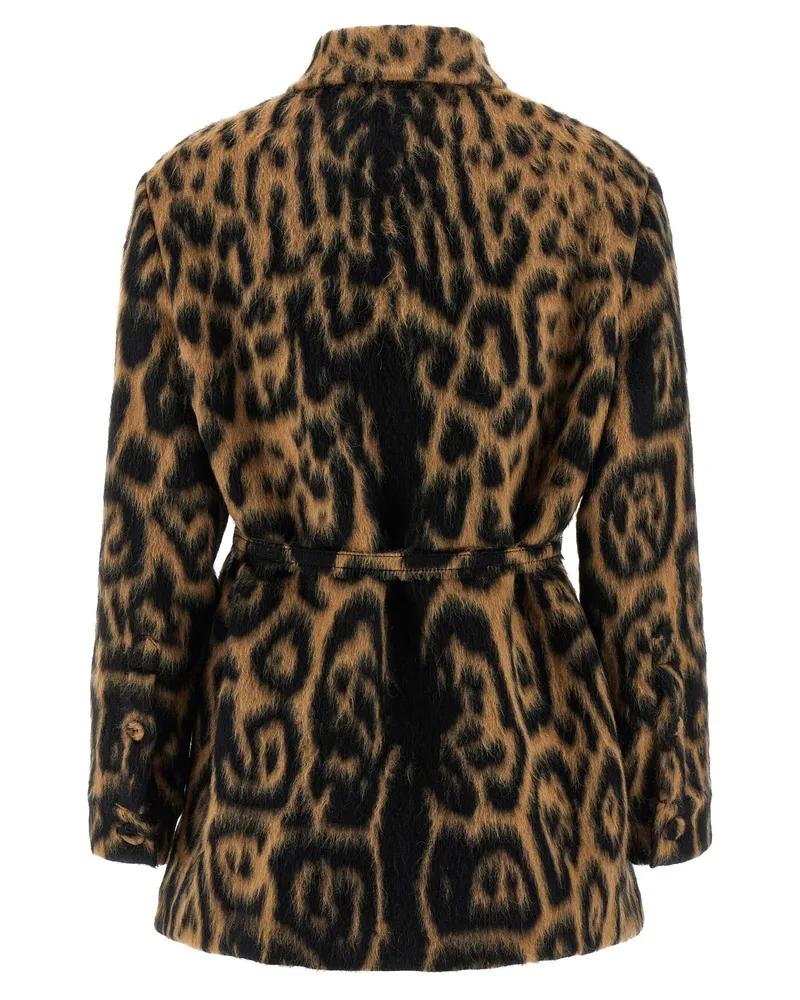 Fendi Animalier Jacket — Camel Camel