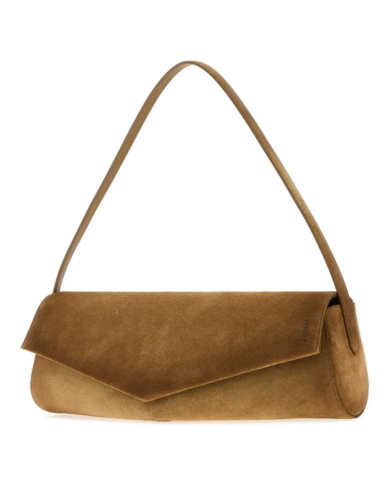 Jil Sander Flap Shoulder Bag — Brown Brown