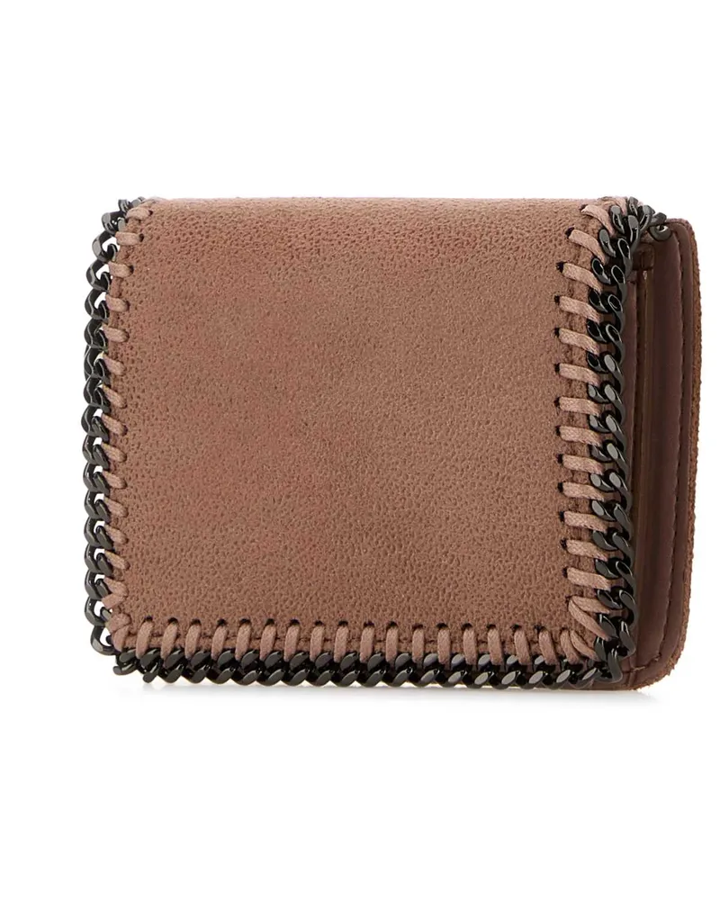 Stella McCartney Sienna Polyester Portafogli Wallet Beige
