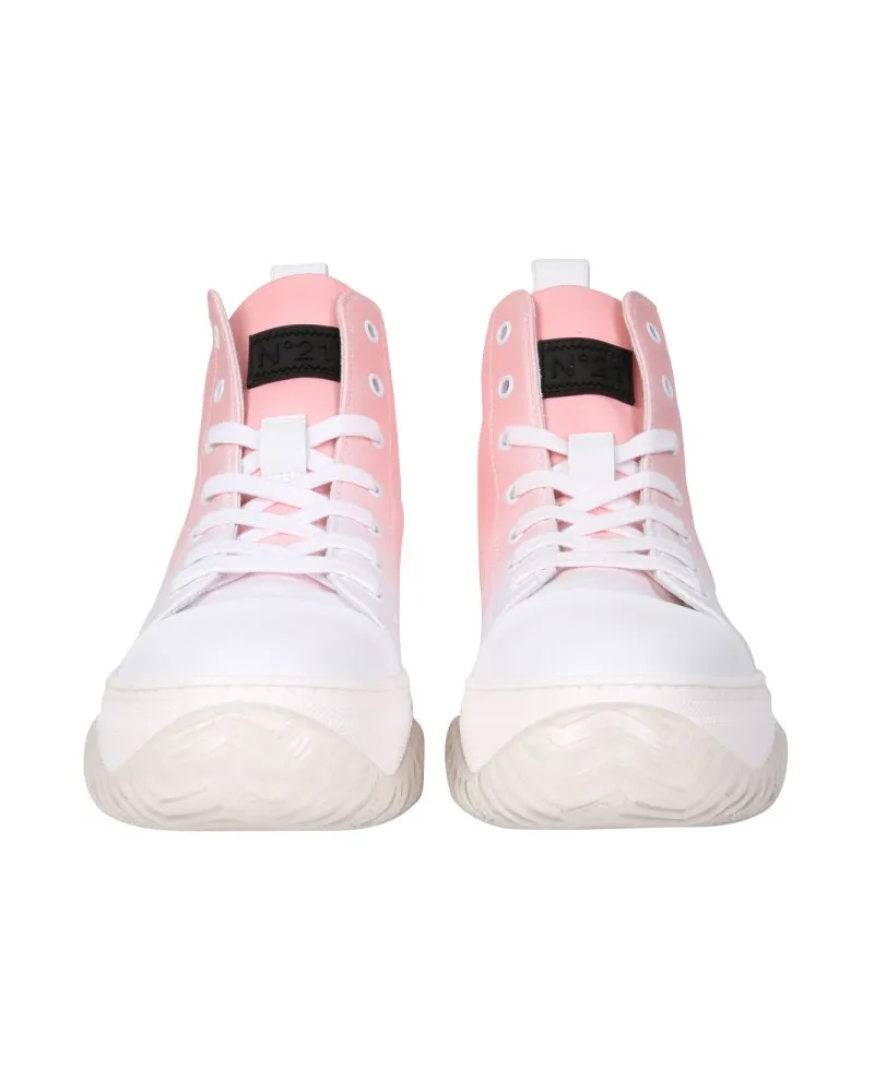 N° 21 High Bonnie Sneakers — White White