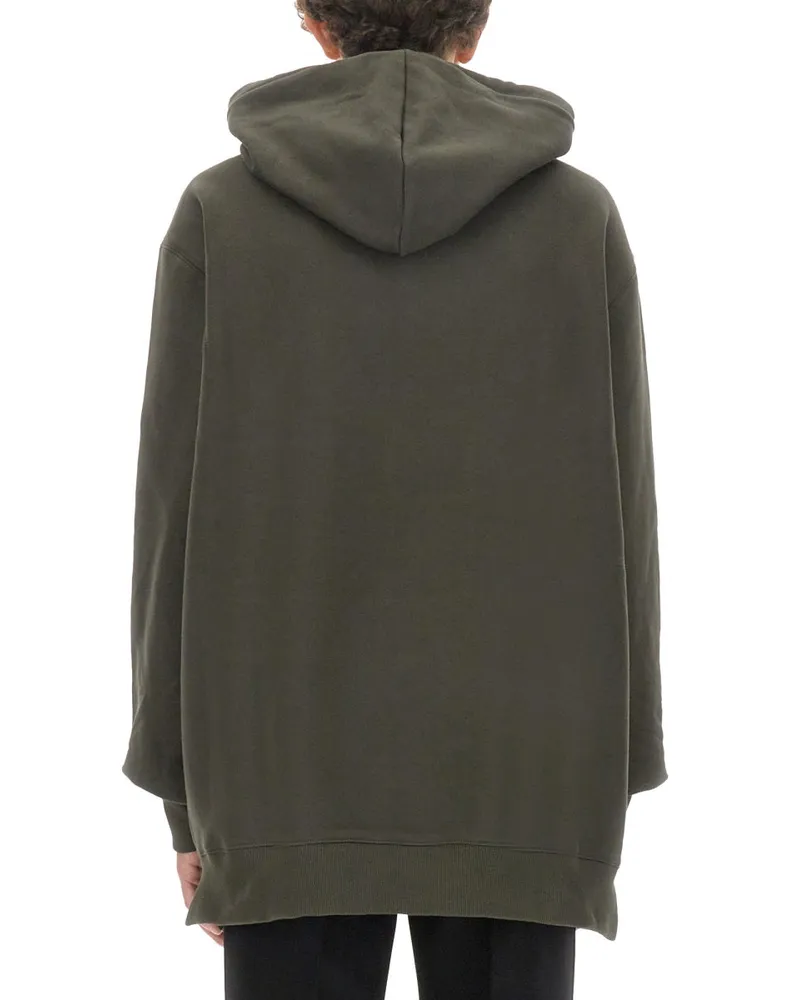 Lanvin Oversized Cotton Sweatshirt — Multicolor Multicolor