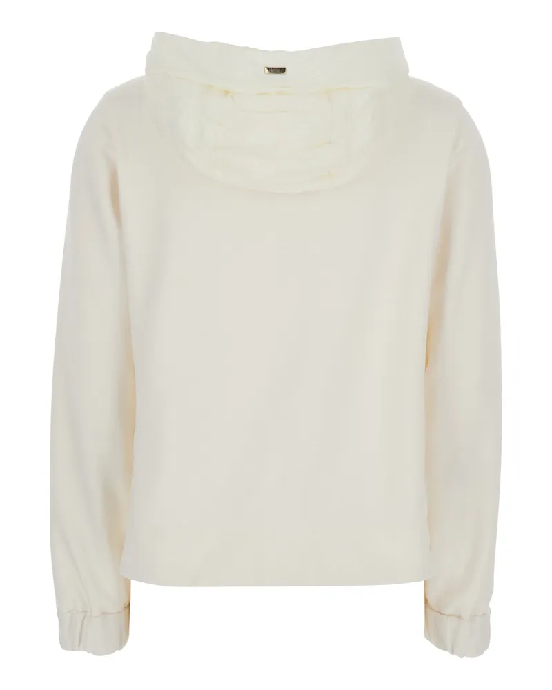 Herno Women's Puffer Jacket Hooded White White