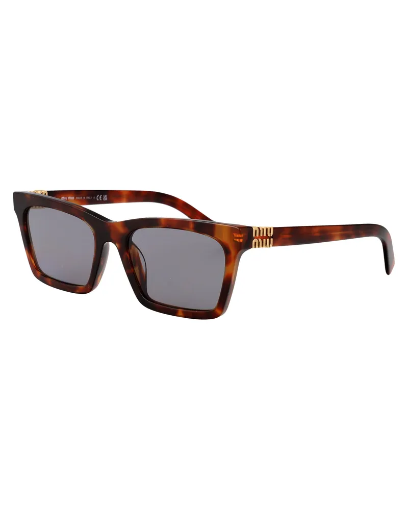 Miu Miu Women's Sunglasses 0mu A05s Havana Mahogany Acetate Brown