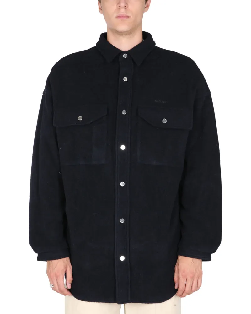 AMBUSH Oversize Fit Jacket — Blue Blue