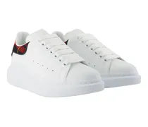Women's Leather Oversized Sneaker White Calfskin
