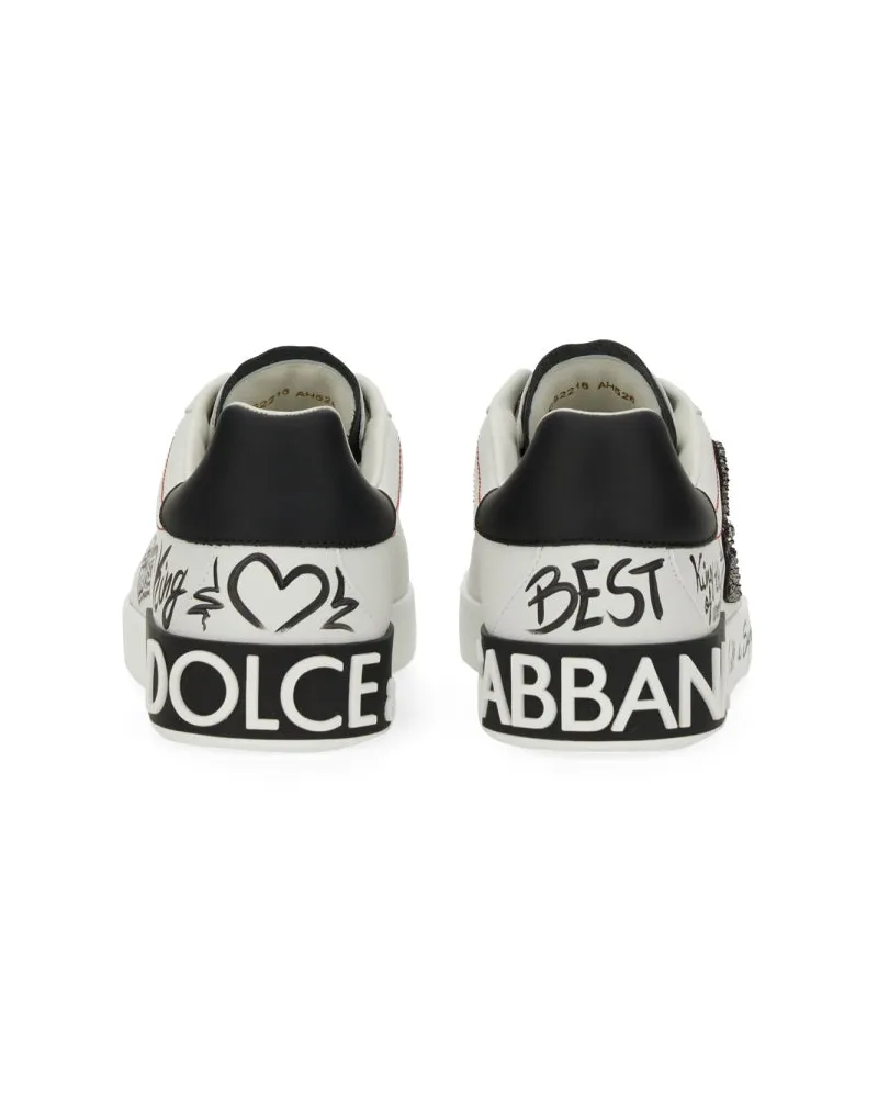 Dolce & Gabbana Portofino Sneaker — White 