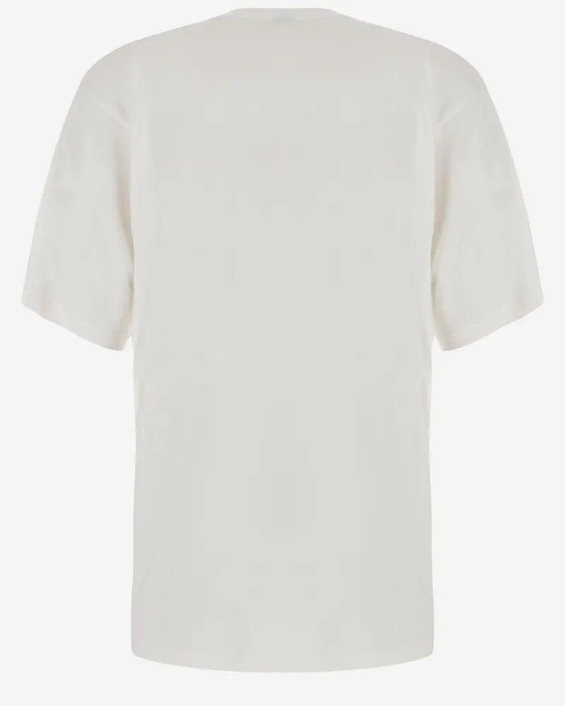 Balenciaga Women's T-Shirt Cotton White T-Shirts & Jerseys White