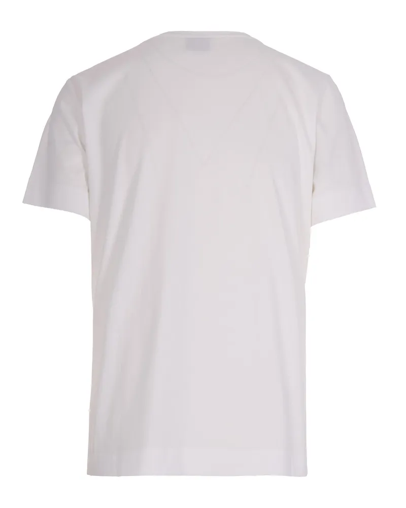 Pinko Women's T-Shirt Love Birds White White-Snow T-Shirts & Jerseys White/snow White
