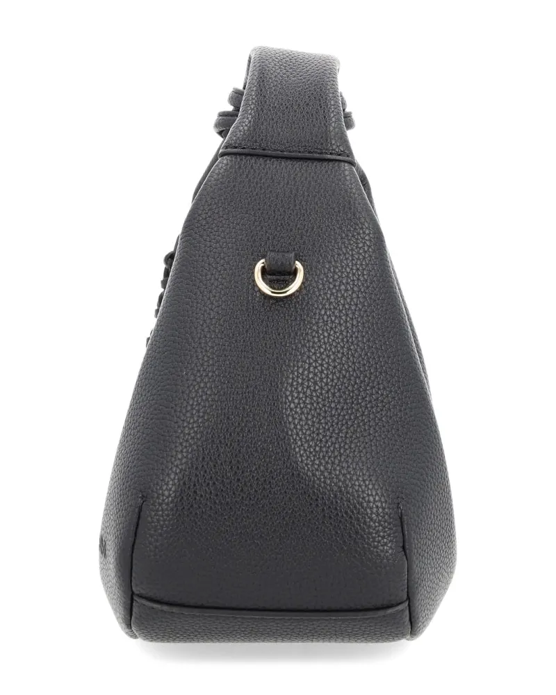 Ganni Women's Handbag Hobo Black Recycled Polyester Handbags Hand Bags Black