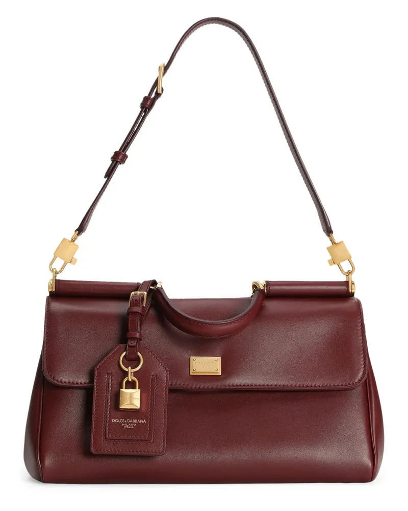 Dolce & Gabbana Shoulder Bag — Bordeaux Bordeaux