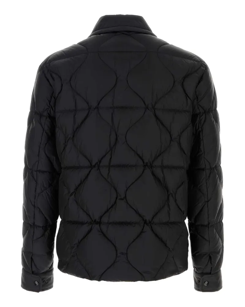 Moncler Men's Black Nylon Ashmere Down Jacket Giubbini Black