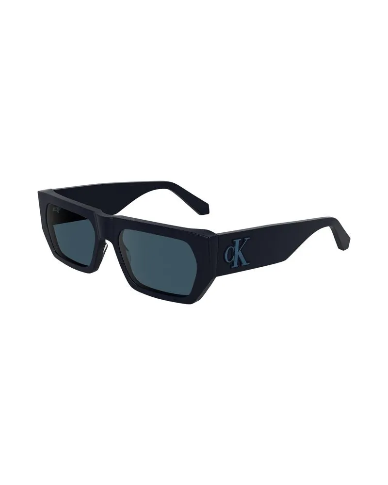 Calvin Klein CA-38321 Bio Acetate Sunglasses — Black Black