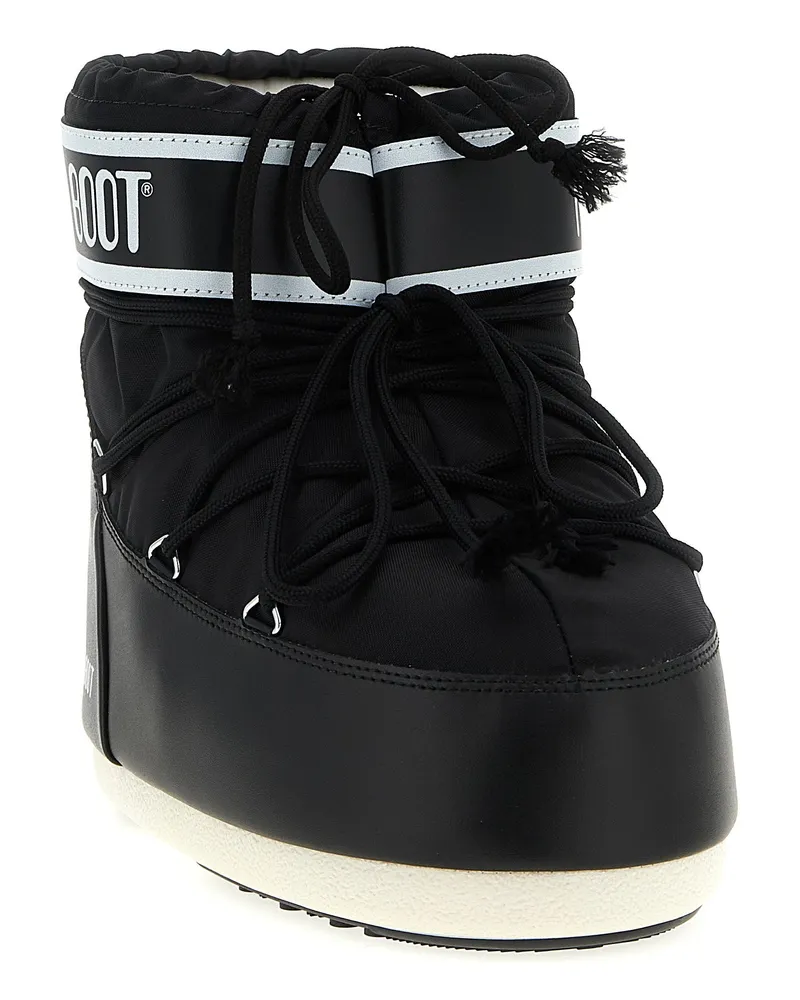 Moon Boot Icon Low Ankle Boot — Black Black