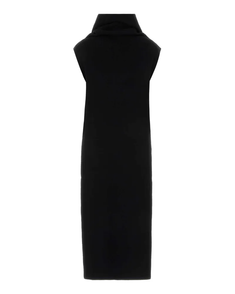Alaïa Women's Cashmere-Wool Blend Tunic Black Tunics Black