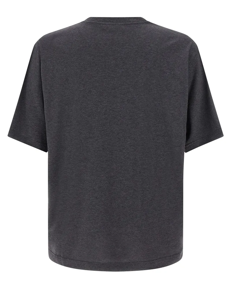 Dolce & Gabbana Men's Gray Cotton T-Shirt Gray